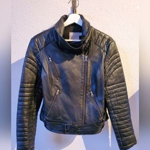Asos Soft Leather Biker Jacket